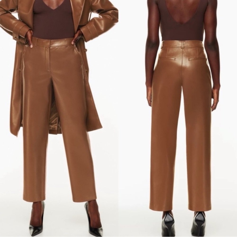 Babaton Tan Cropped Women's Pants